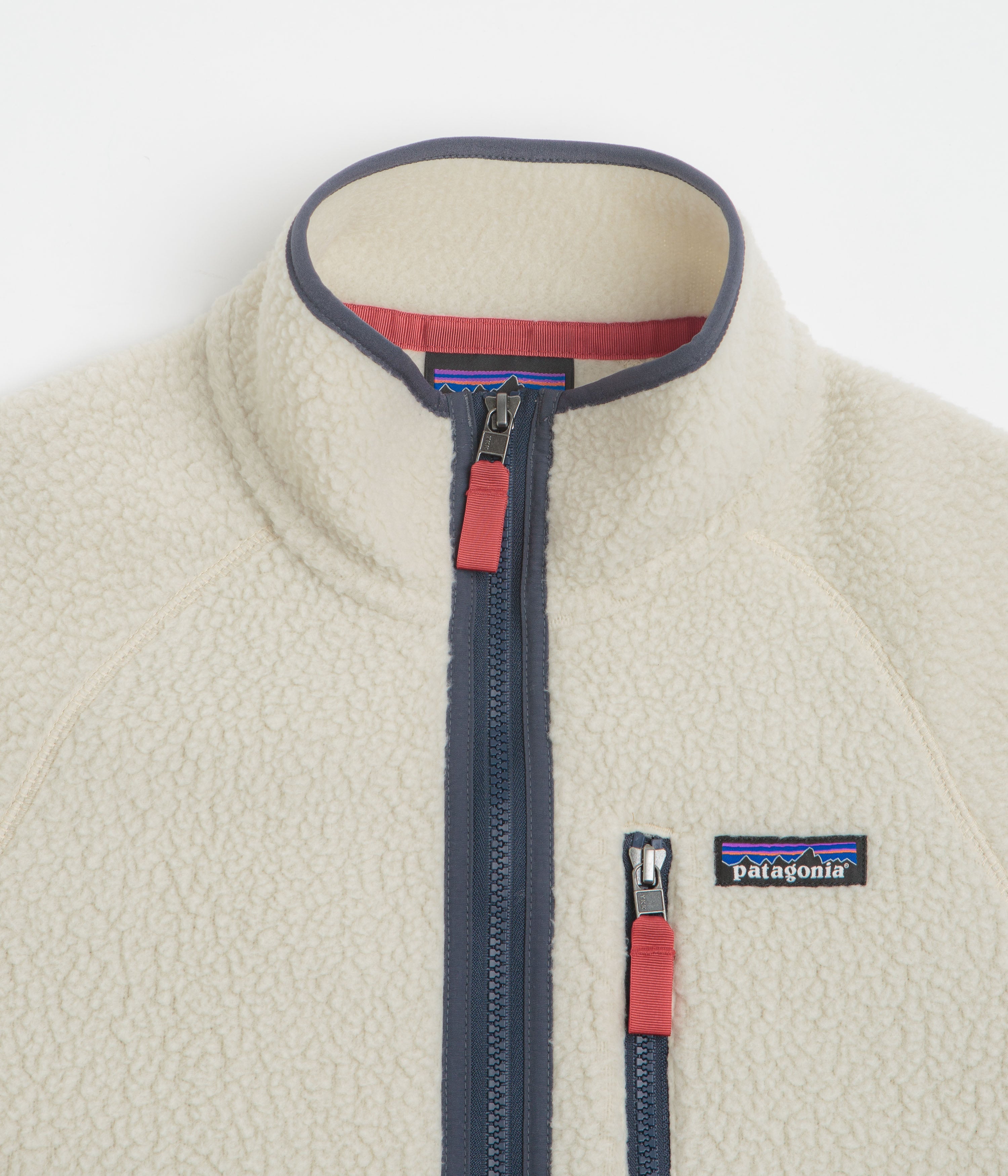 Patagonia Retro Pile Fleece - Pelican / Smolder Blue