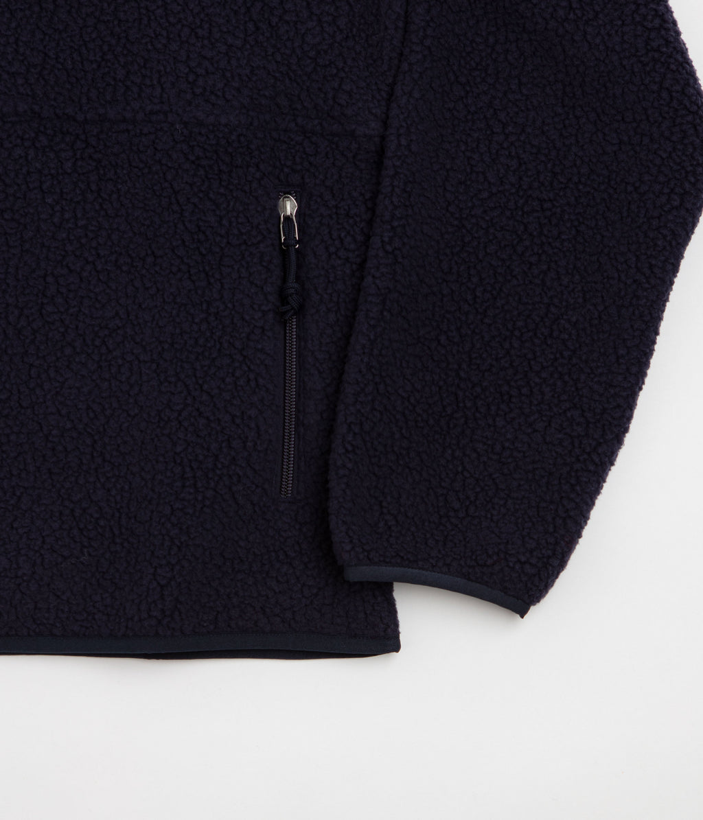 Patagonia Womens Retro Pile Marsupial Fleece - Sunken Blue