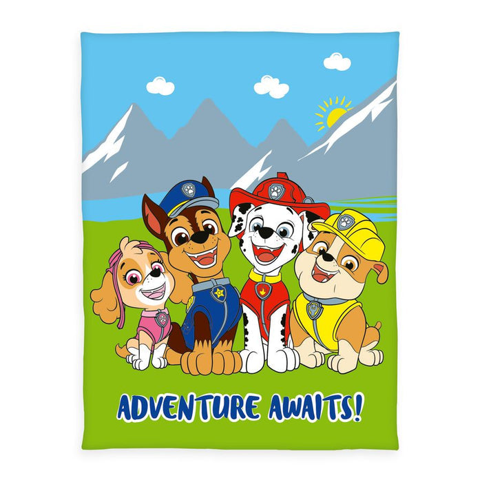 Paw Patrol Gemütlichkeits-Set – Vliesdecke 130x170 cm & Puzzle 180 Teile