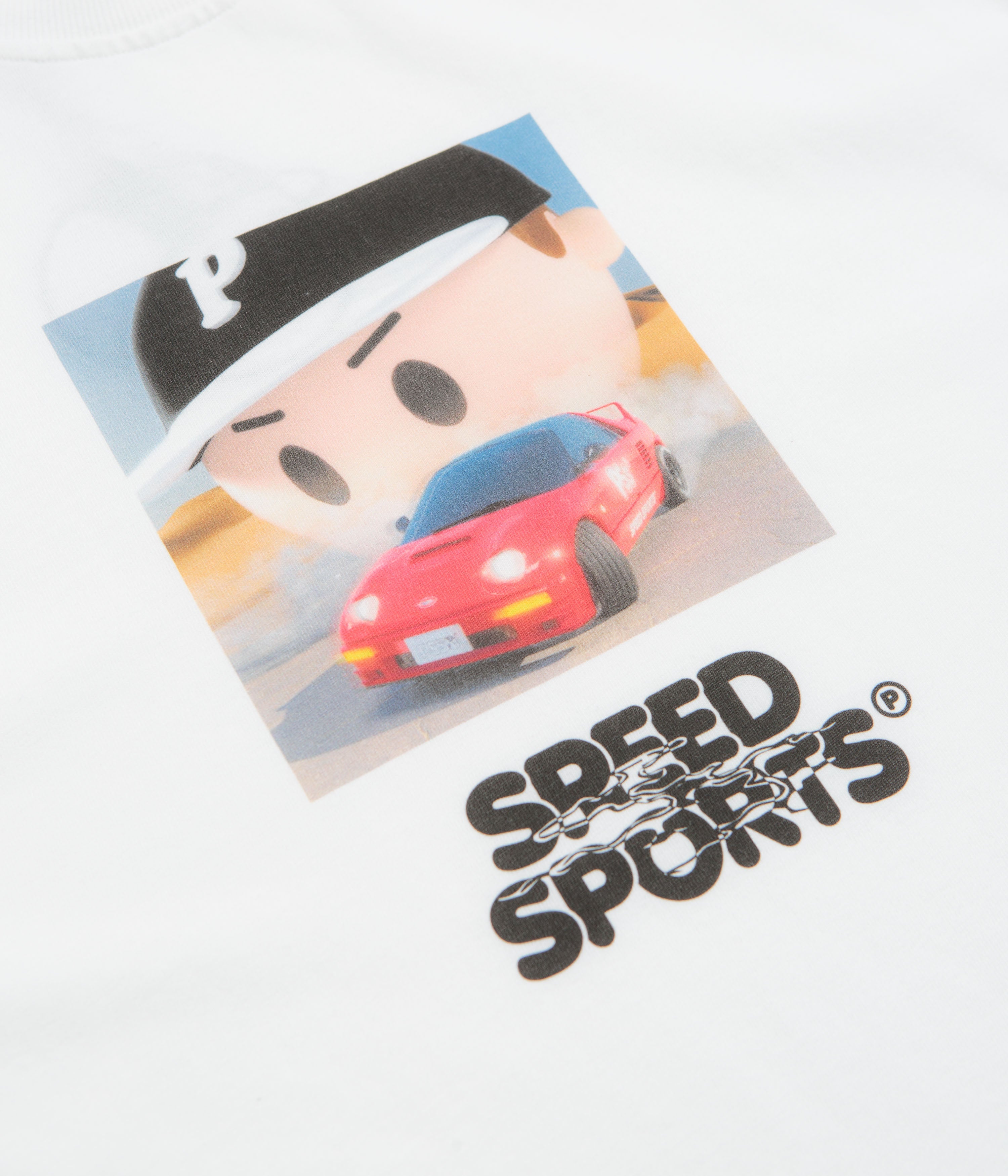 Pawa Speed Sports Desert Drift T-Shirt - White