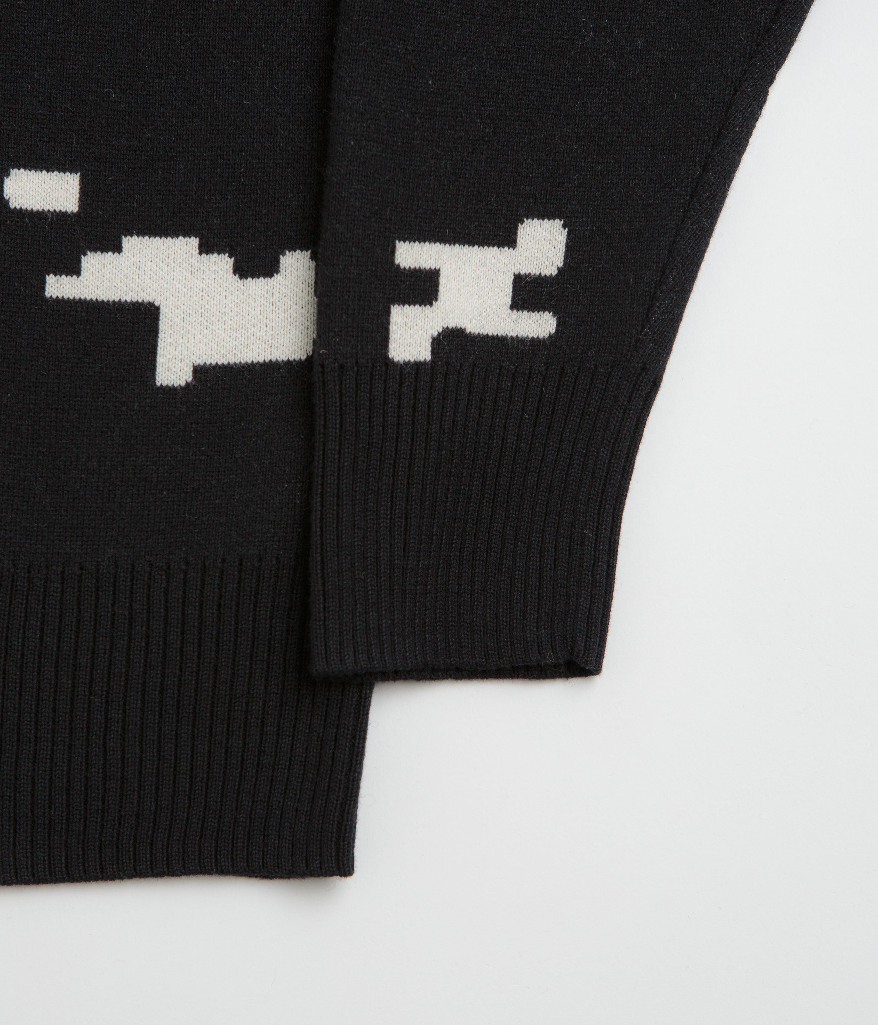 Pawa Speed Sports Digi Doggo Knit Sweatshirt - Black