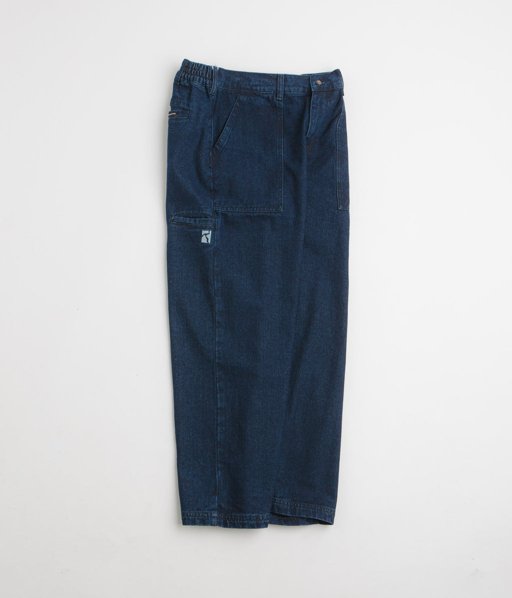 Poetic Collective Painter Pants - Classic Denim / Black
