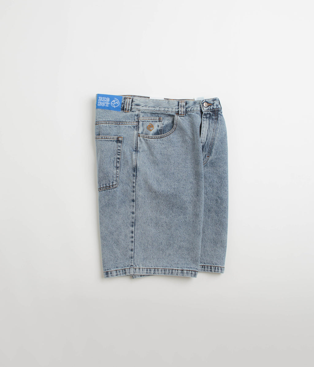 Polar Big Boy Shorts - Heavy Washed Blue