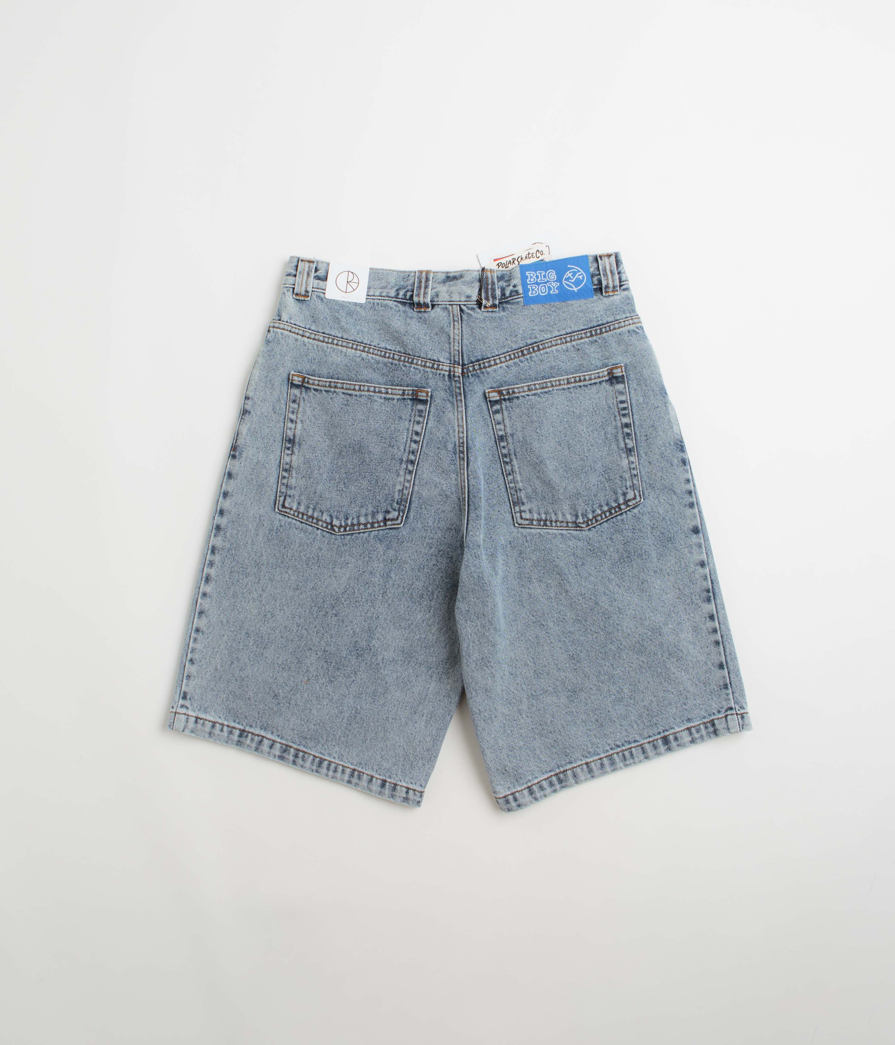 Polar Big Boy Shorts - Heavy Washed Blue