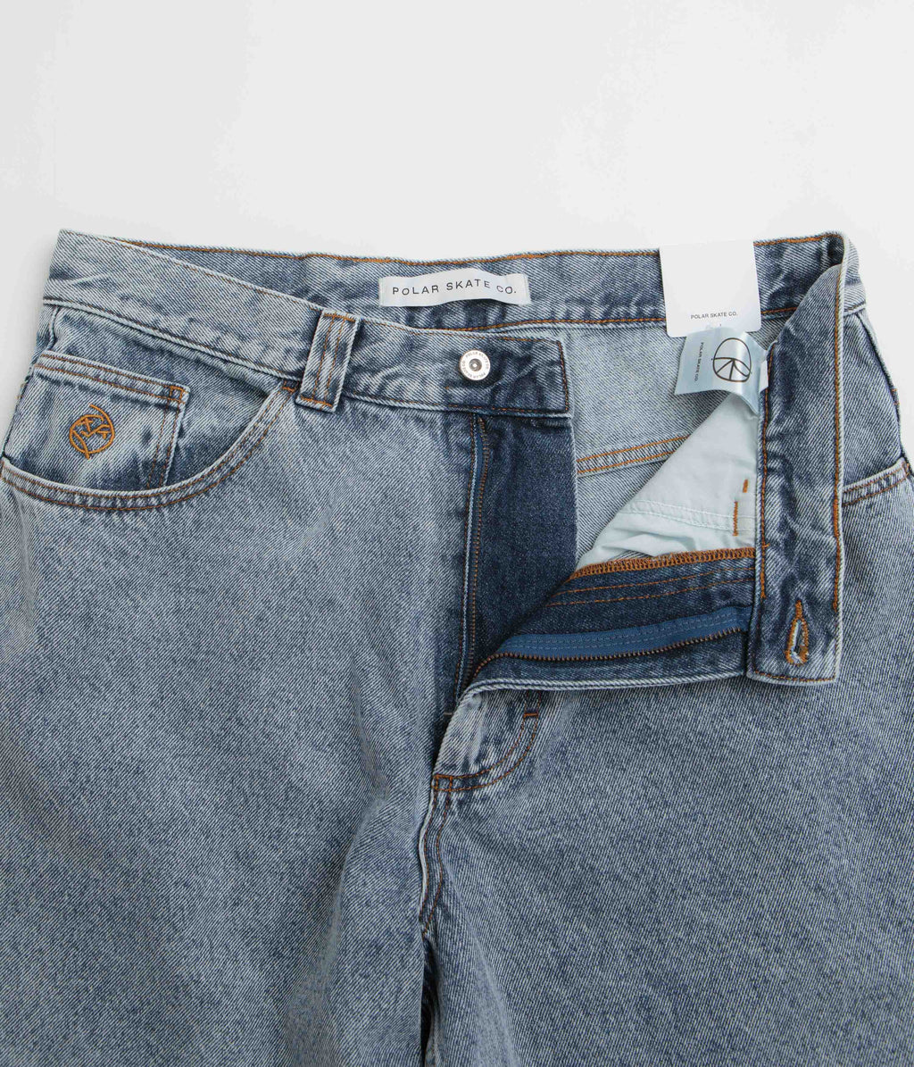 Polar Big Boy Shorts - Heavy Washed Blue