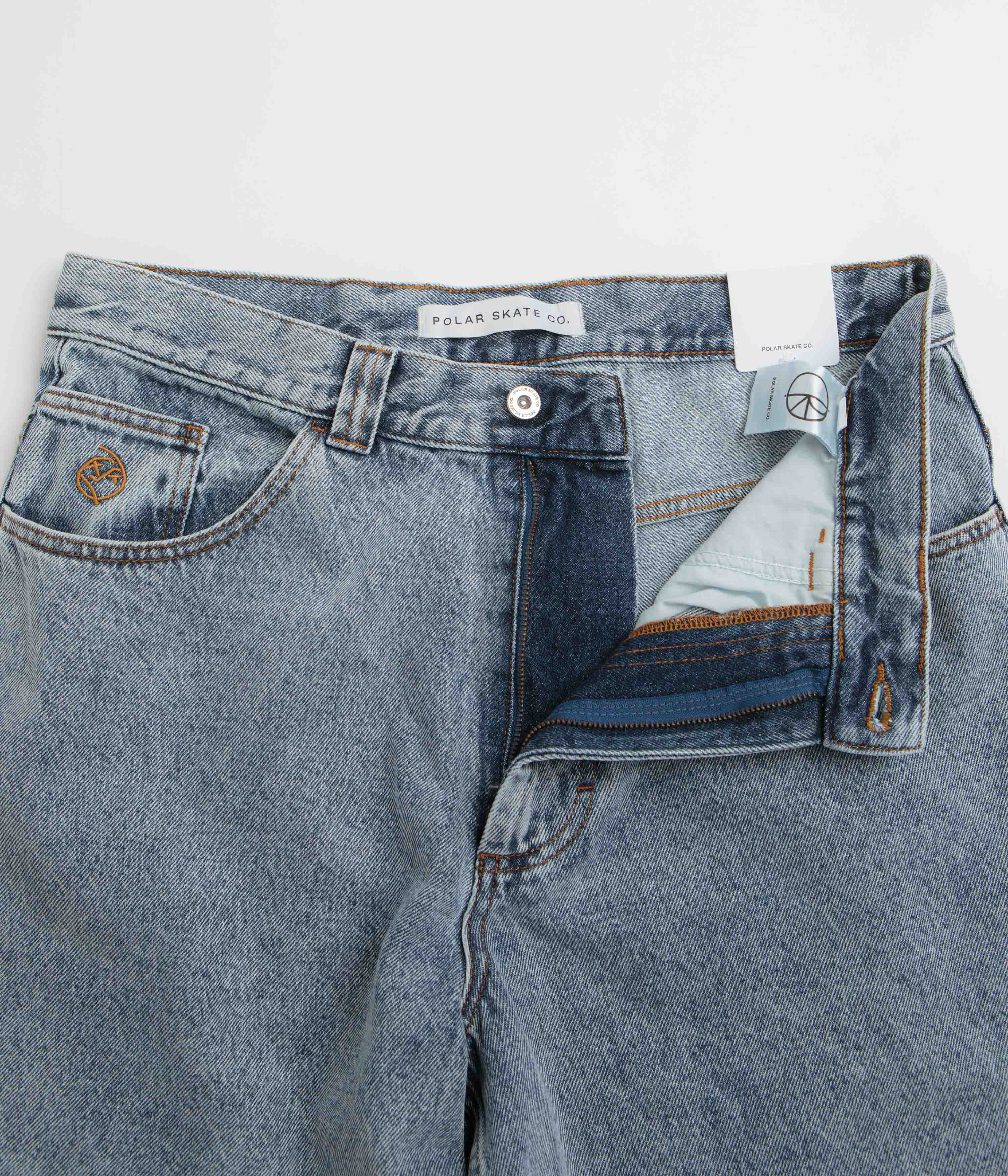 Polar Big Boy Shorts - Heavy Washed Blue