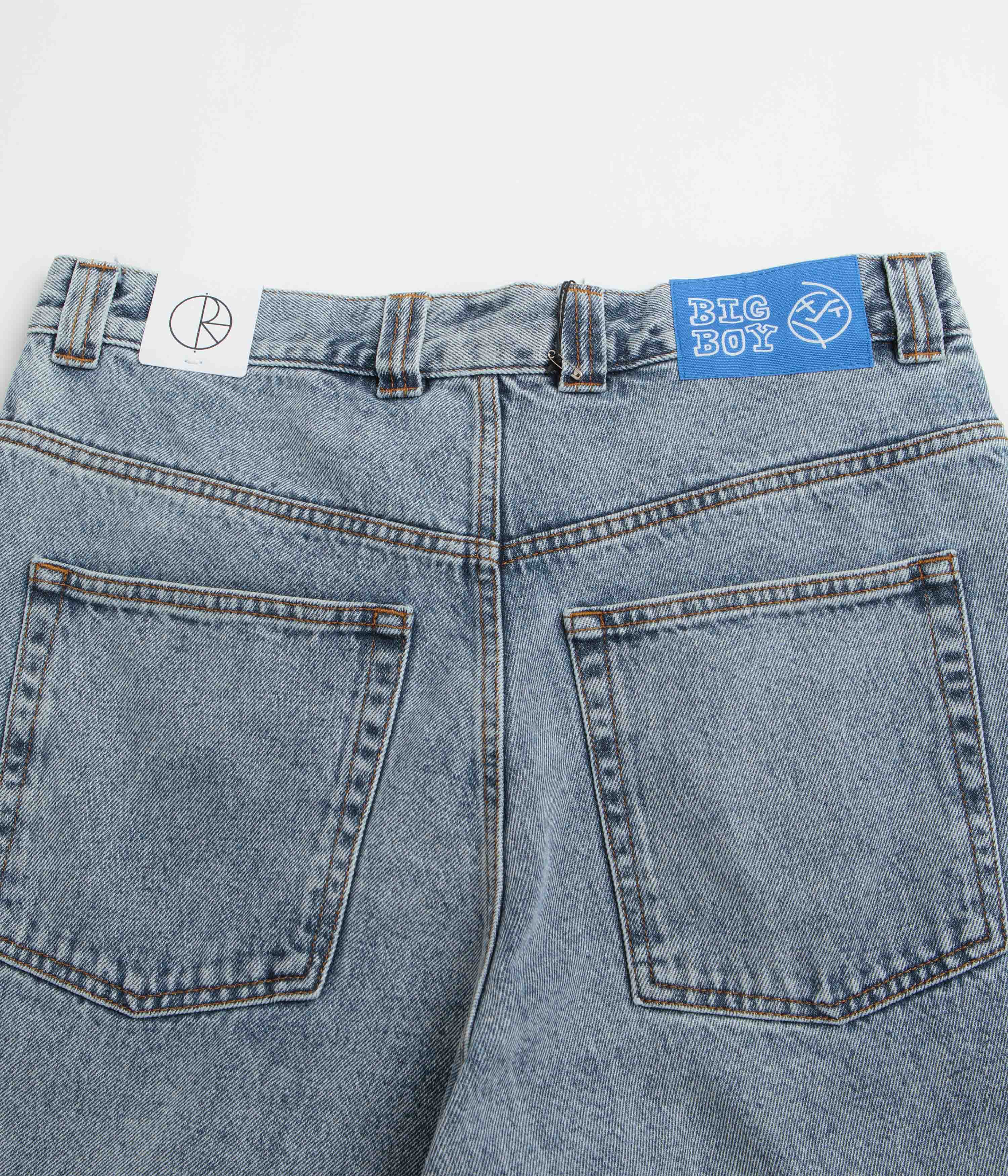 Polar Big Boy Shorts - Heavy Washed Blue