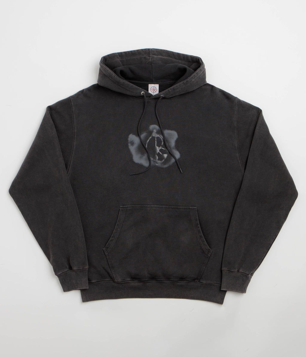 Polar Metal Logo Dave Hoodie - Silver Black