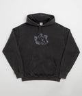 Polar Metal Logo Dave Hoodie - Silver Black