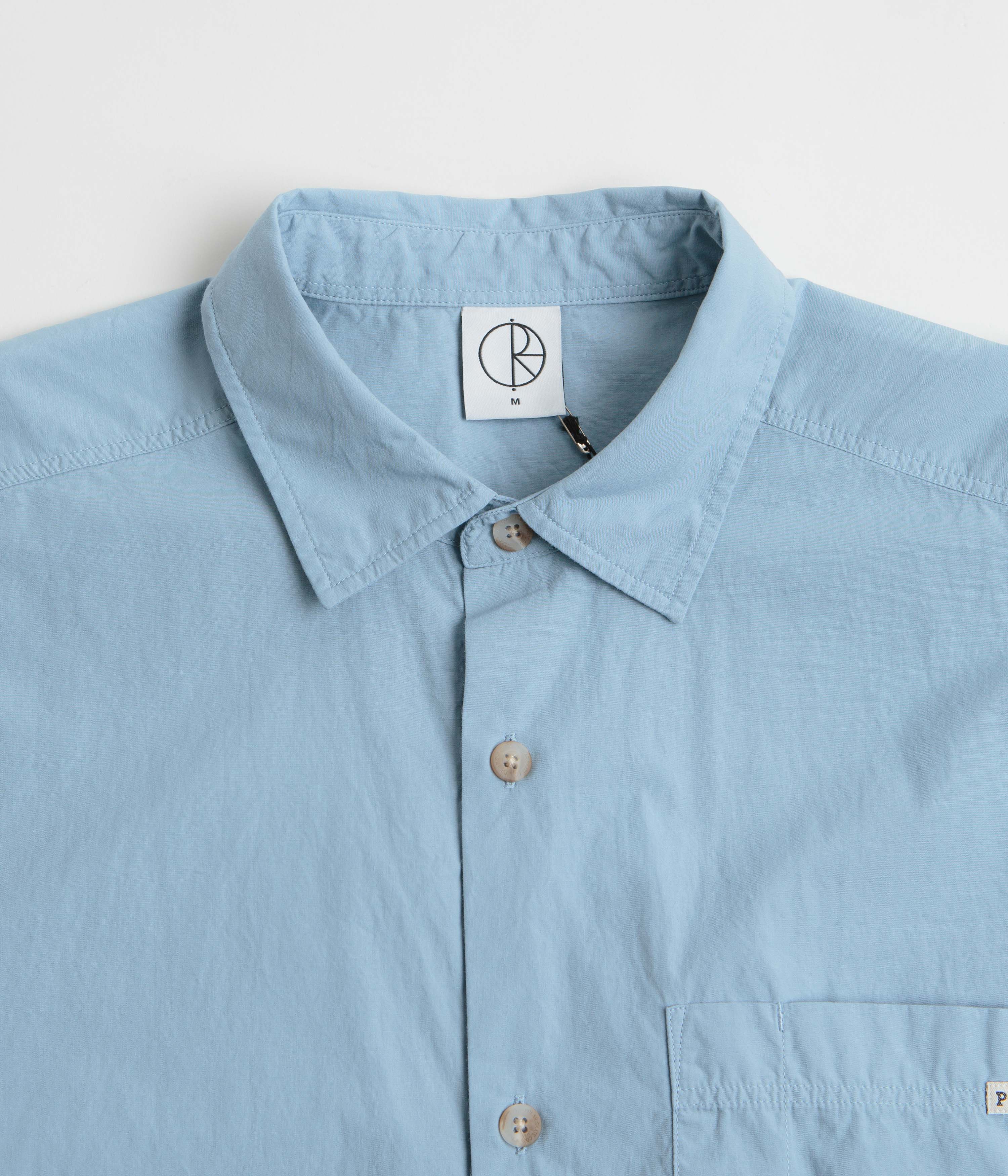 Polar Mitch Short Sleeve Shirt - Dove Blue