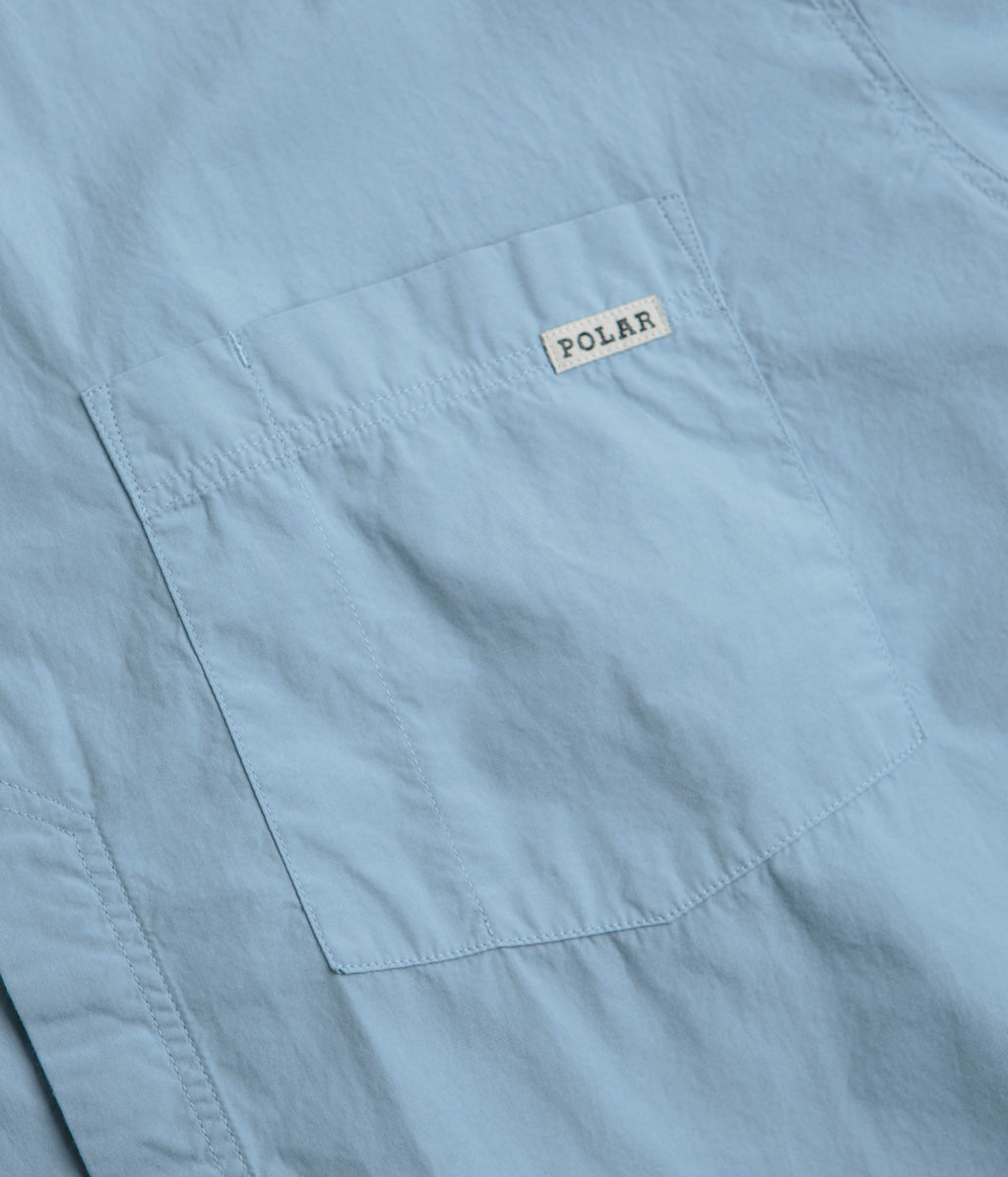 Polar Mitch Short Sleeve Shirt - Dove Blue
