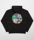 Polar Ourselves Collage Fill Logo Dave Hoodie - Black