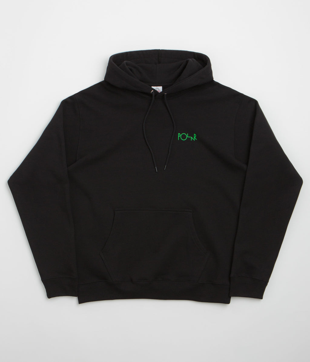 Polar Ourselves Collage Fill Logo Dave Hoodie - Black