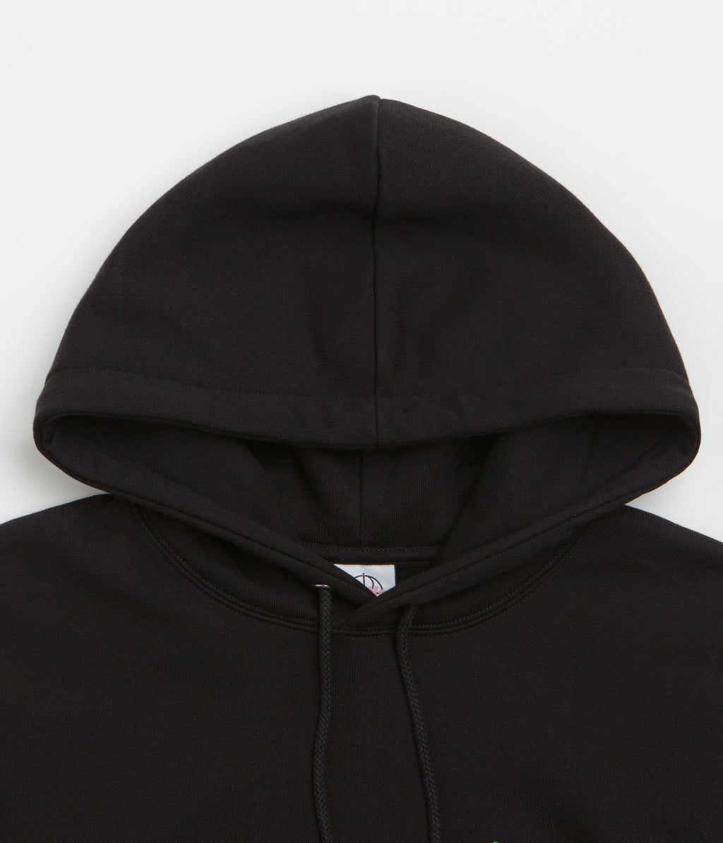 Polar Ourselves Collage Fill Logo Dave Hoodie - Black