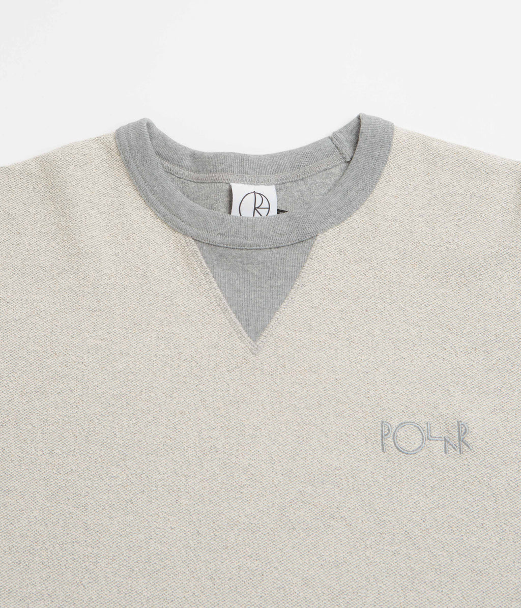 Polar Reversed Crewneck Sweatshirt - Heather Grey