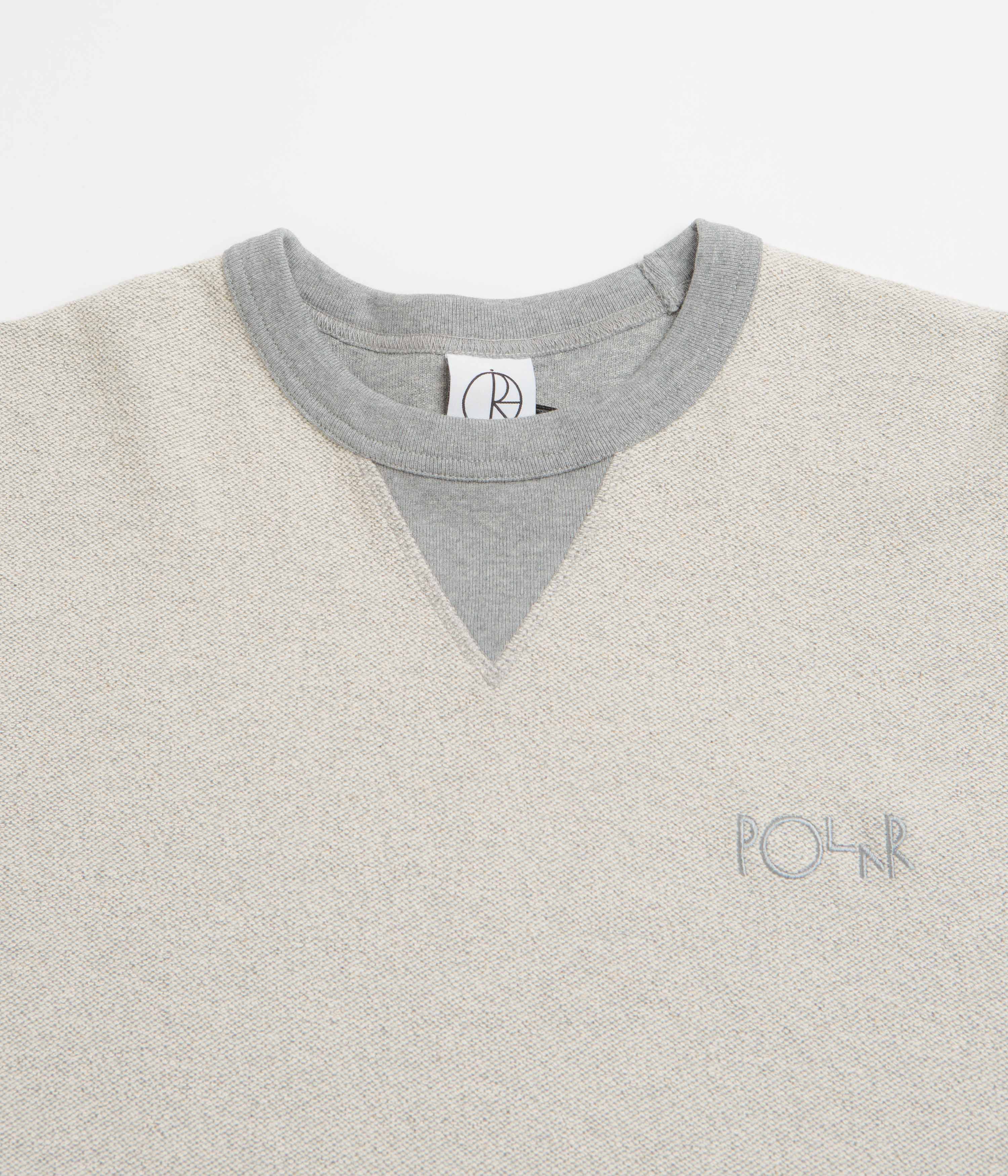 Polar Reversed Crewneck Sweatshirt - Heather Grey