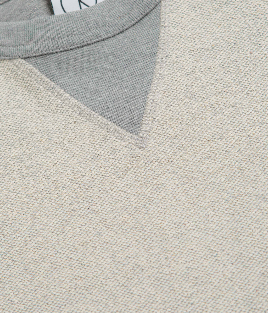 Polar Reversed Crewneck Sweatshirt - Heather Grey