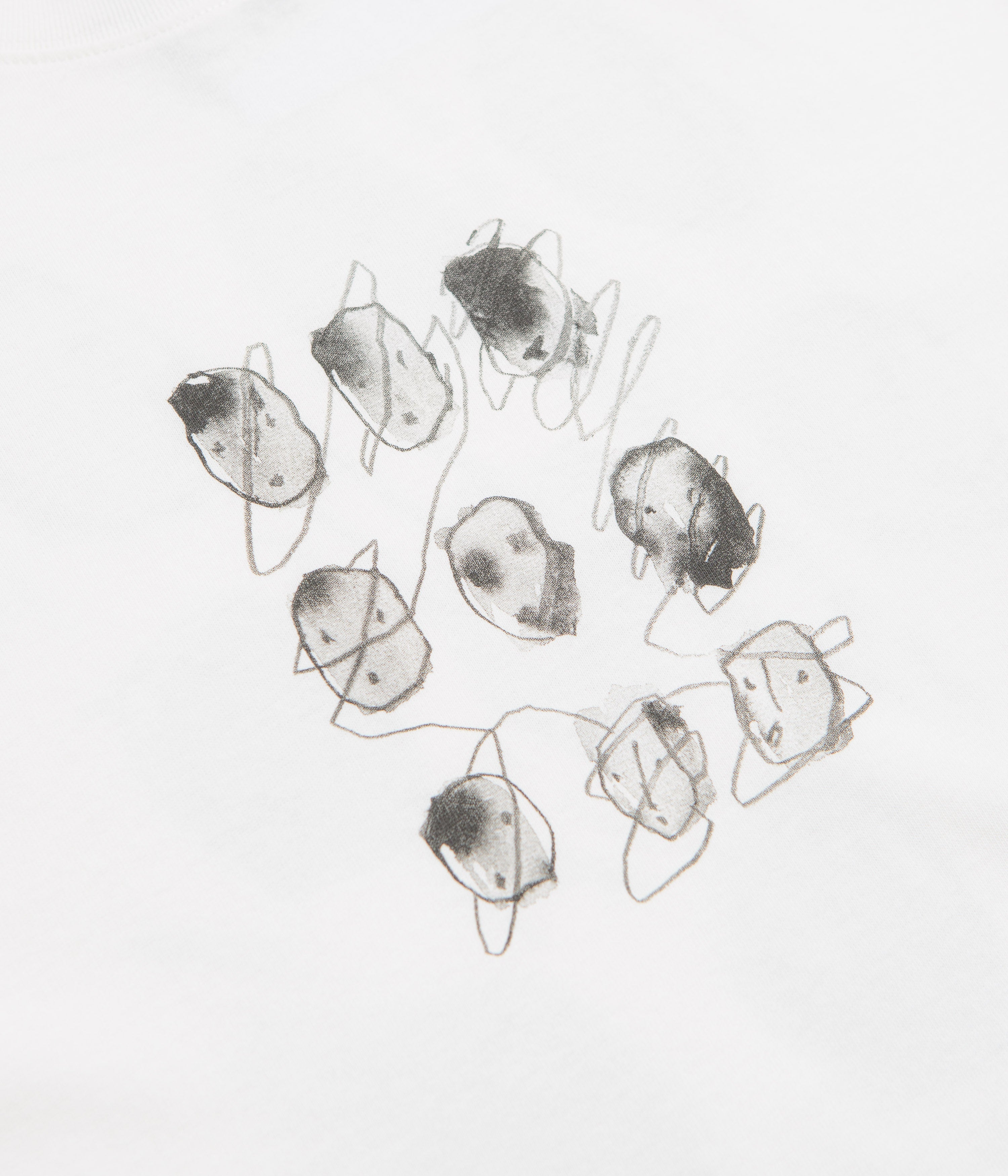 Polar Sequence T-Shirt - Cloud White