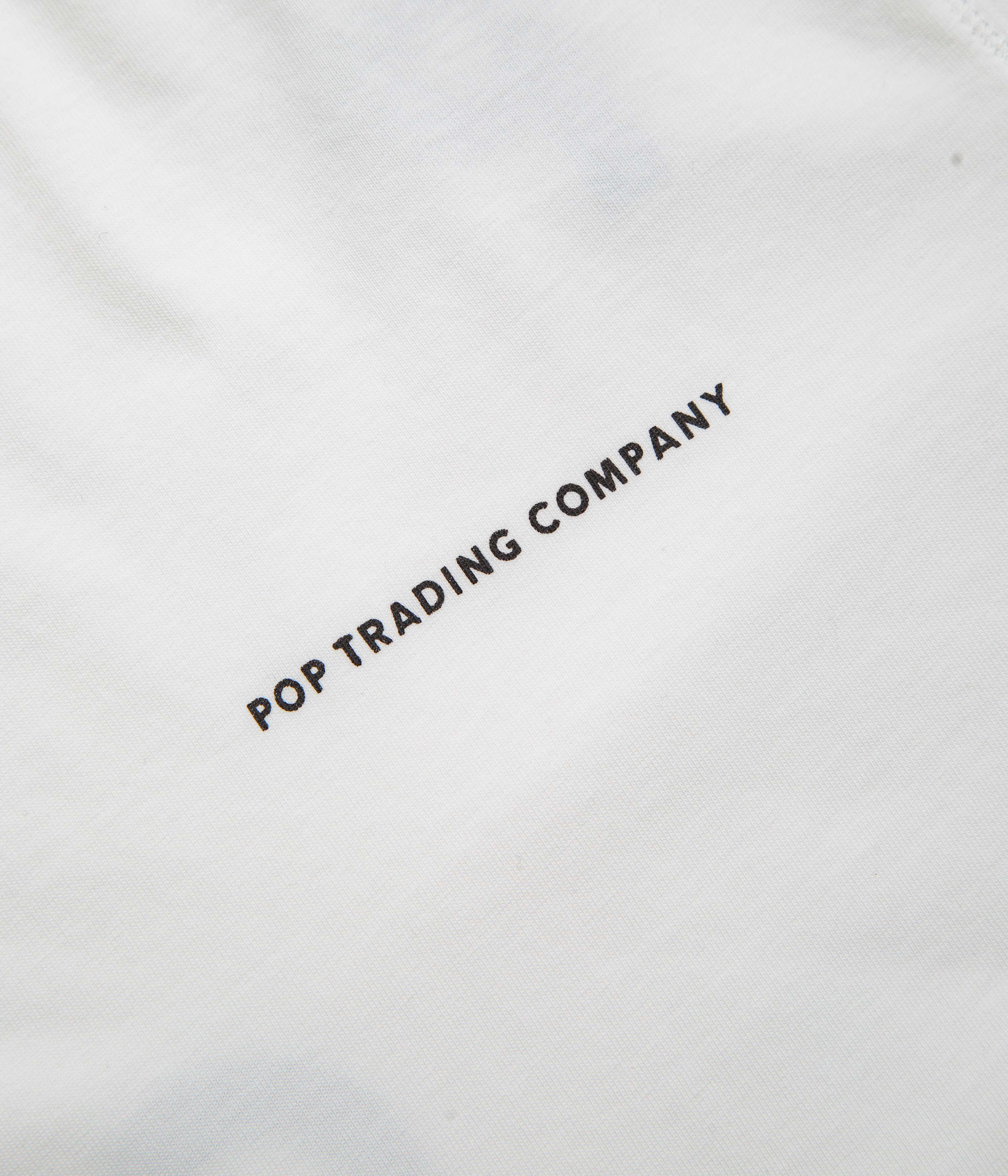 Pop Trading Company Logo T-Shirt - White / Black