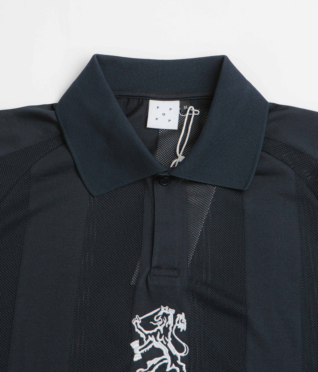 Pop Trading Company Sportif Cub Short Sleeve Shirt - Navy