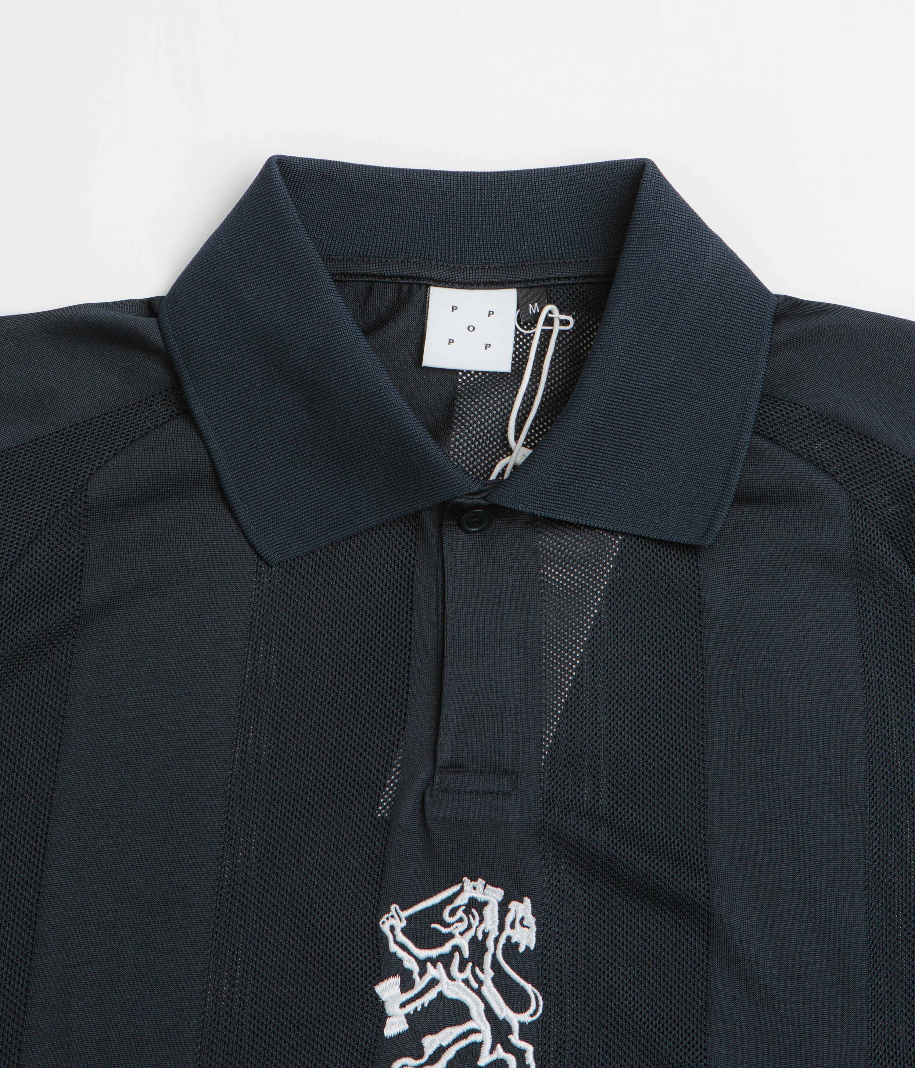 Pop Trading Company Sportif Cub Short Sleeve Shirt - Navy