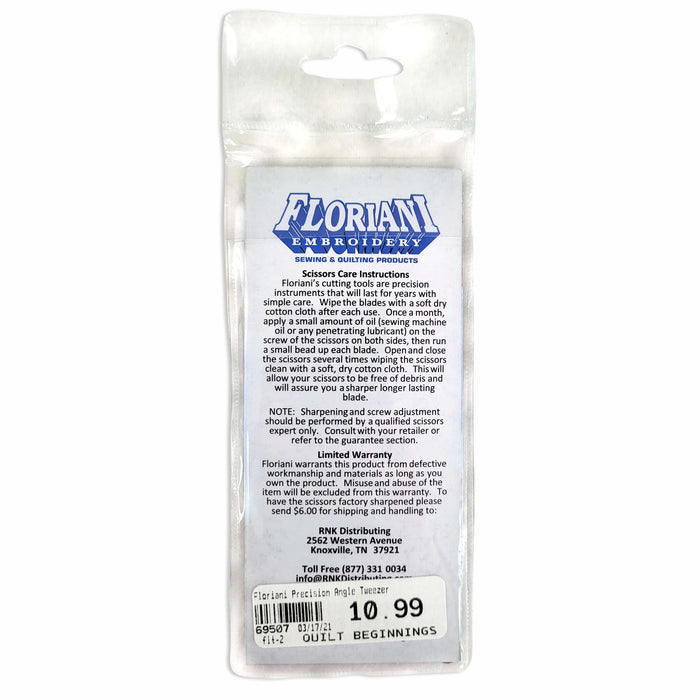 Precision Angle Tweezers - Floriani
