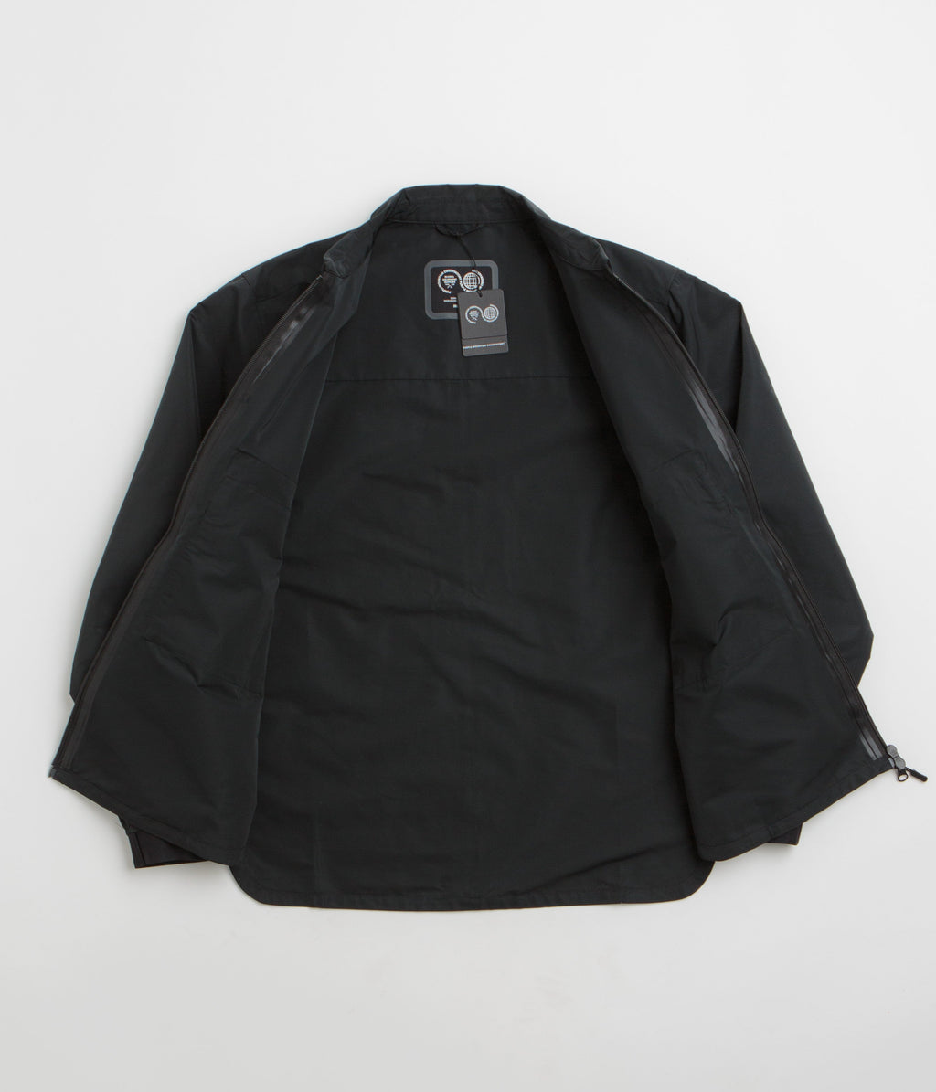 Purple Mountain Observatory Climate Overshirt Jacket - Black