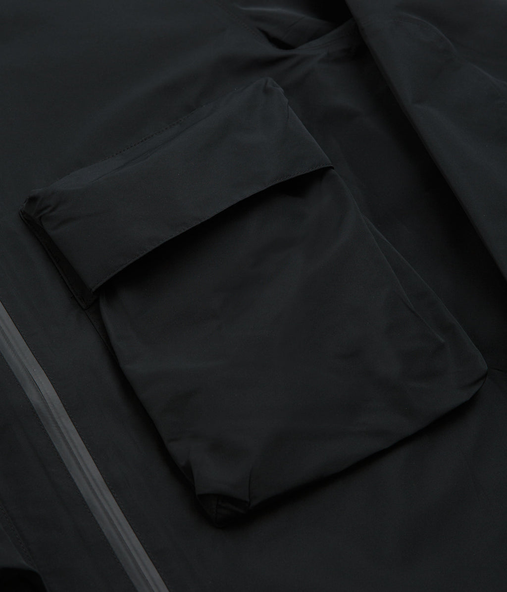 Purple Mountain Observatory Climate Overshirt Jacket - Black
