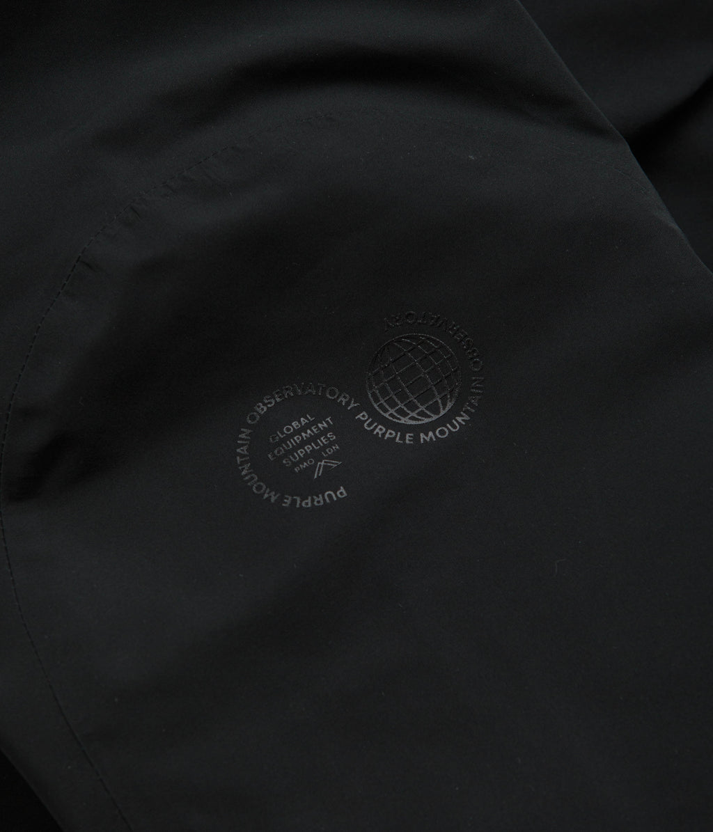 Purple Mountain Observatory Climate Overshirt Jacket - Black