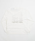 Purple Mountain Observatory Map Projections Long Sleeve T-Shirt - White