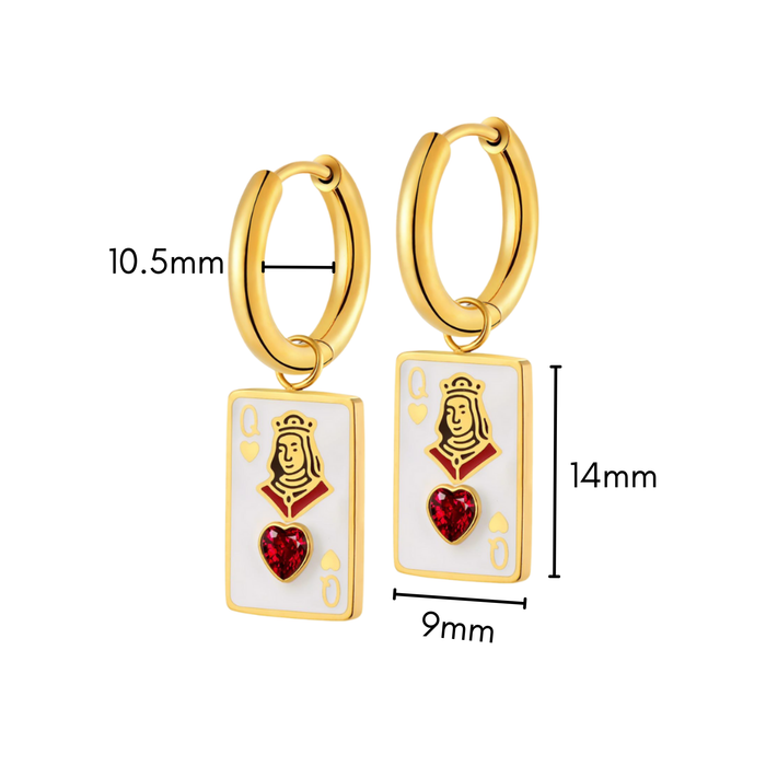 Queen of Hearts Hoops