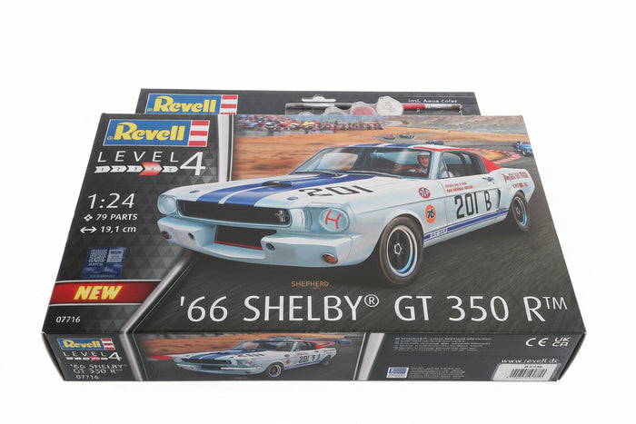 Revell Modellbausatz `66 Shelby GT 350 R Level 4 M 1:24 79 Teile