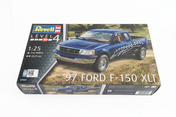 Revell Modellbausatz `97 Ford F-150 XLT Level 4 M 1:25 116 Teile