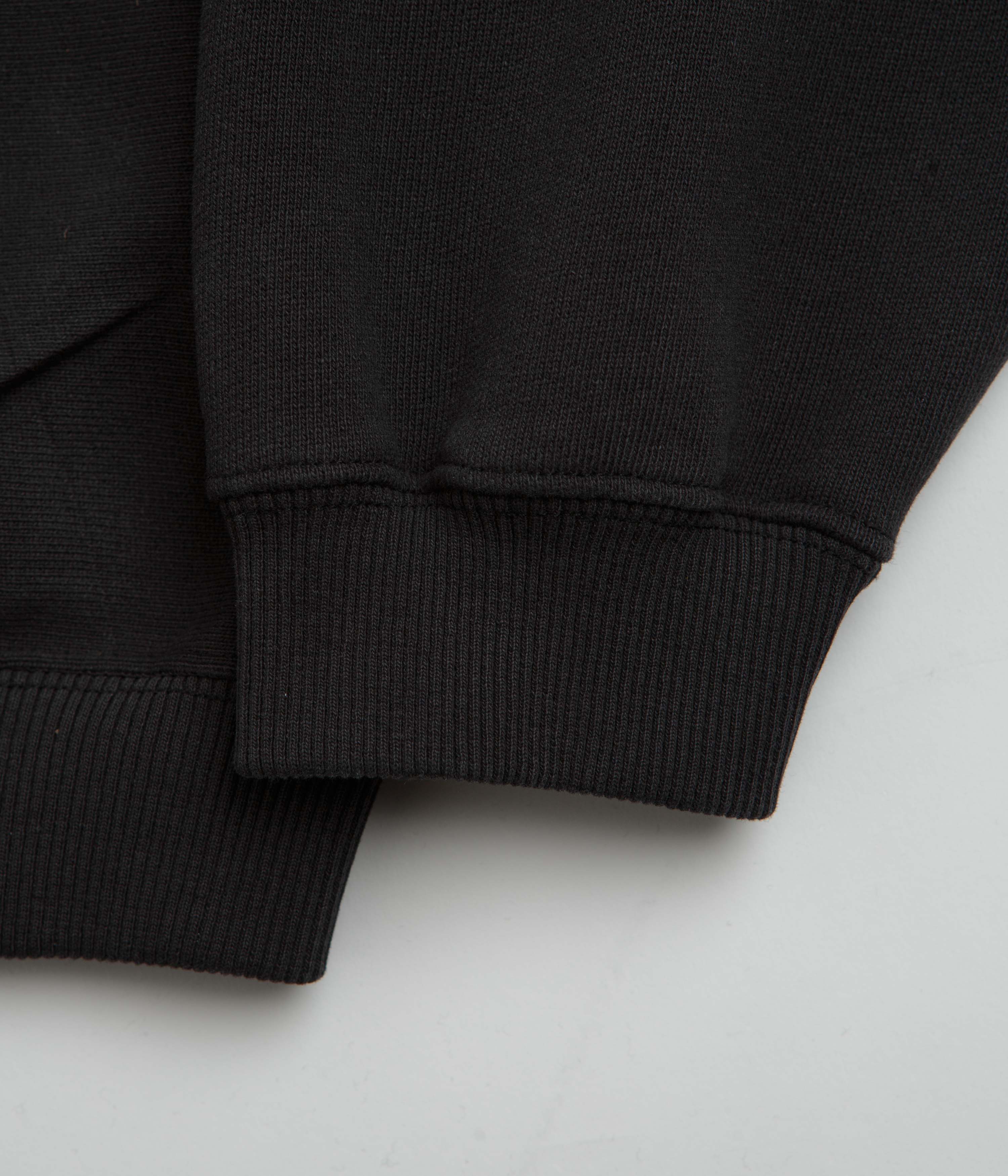 ROA Fai Half Zip Sweatshirt - Washed Black