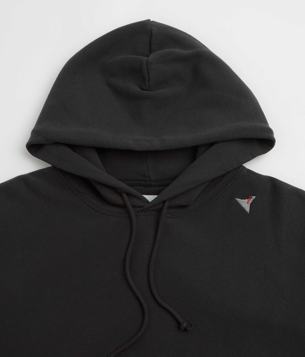 ROA Logo Hoodie - Washed Black