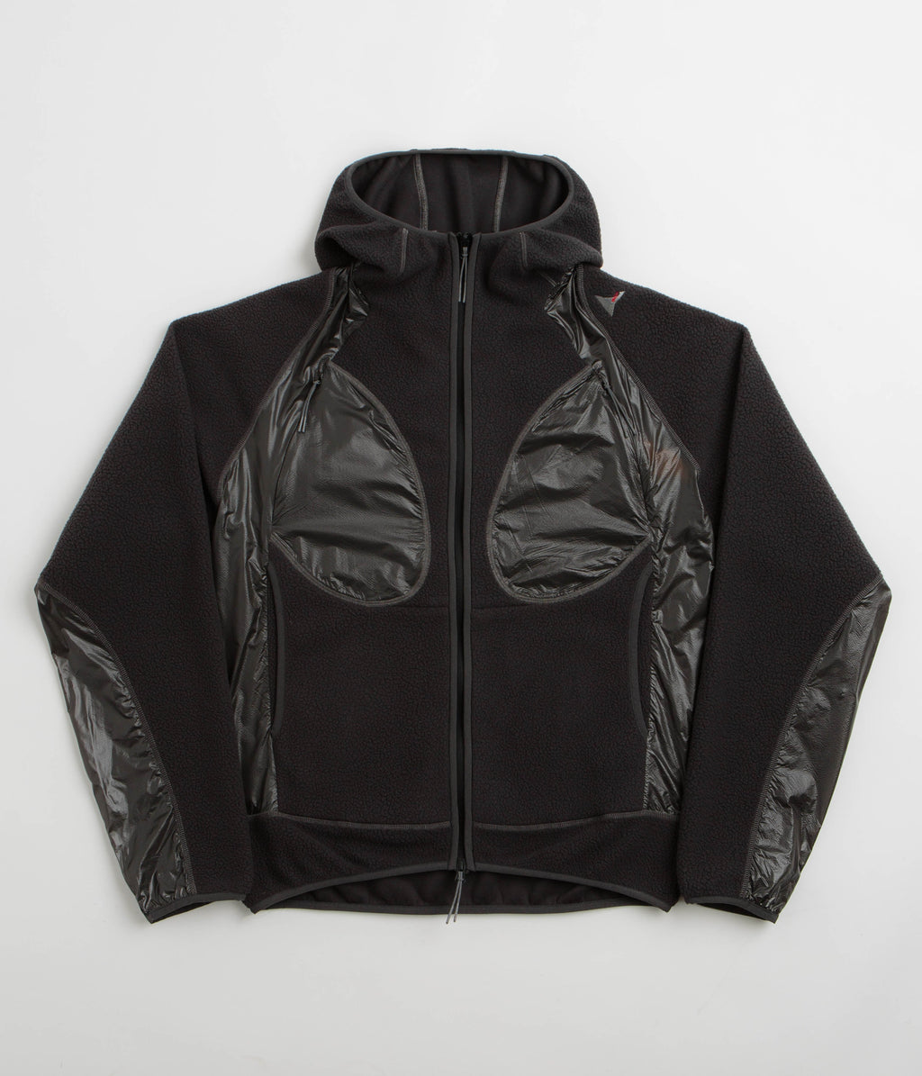 ROA Ocular Polartec Thermal Pro Zip Up Hoodie - Black