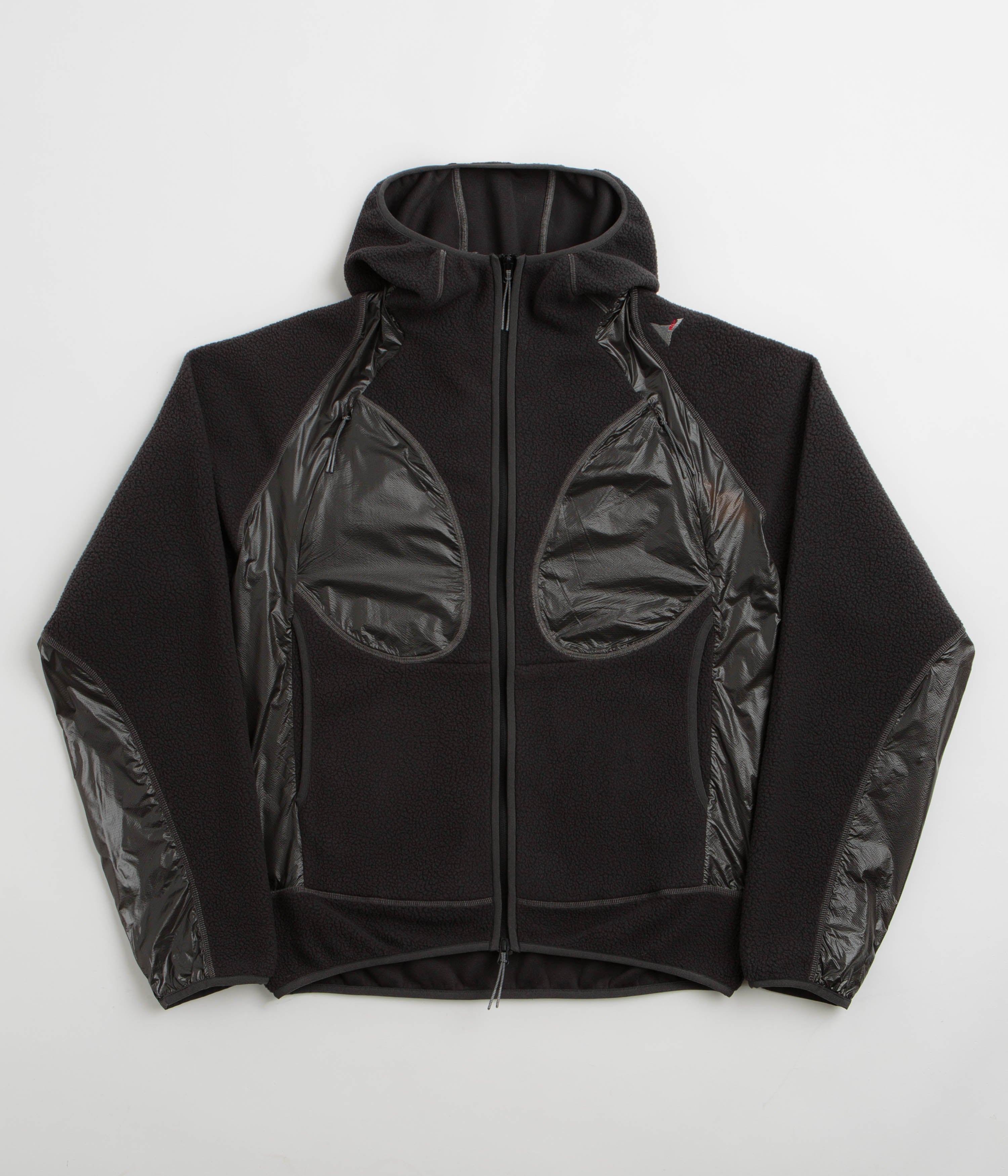 ROA Ocular Polartec Thermal Pro Zip Up Hoodie - Black
