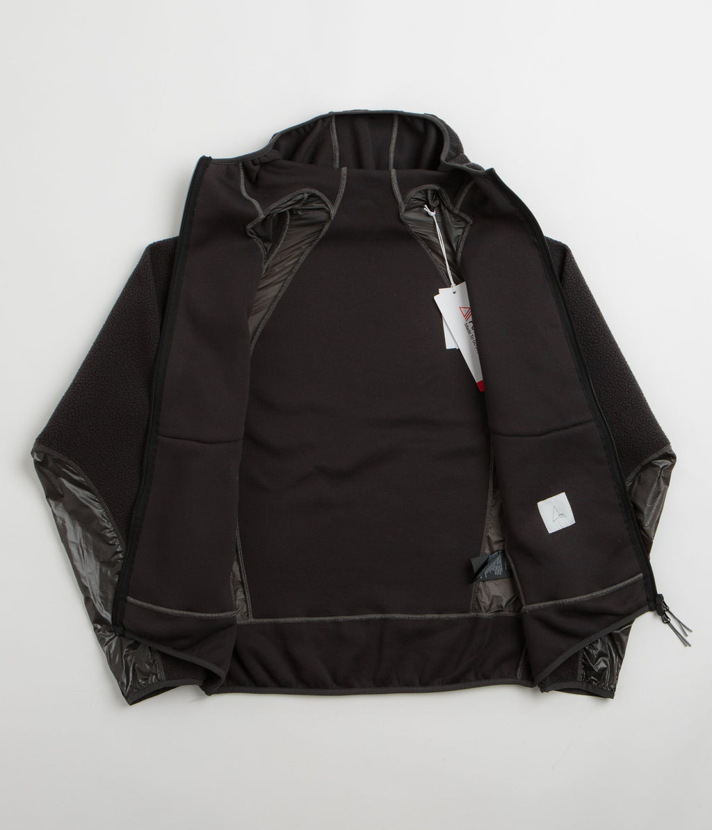 ROA Ocular Polartec Thermal Pro Zip Up Hoodie - Black
