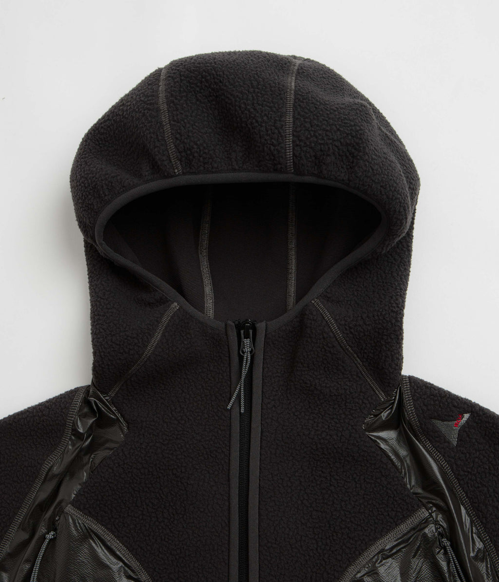 ROA Ocular Polartec Thermal Pro Zip Up Hoodie - Black