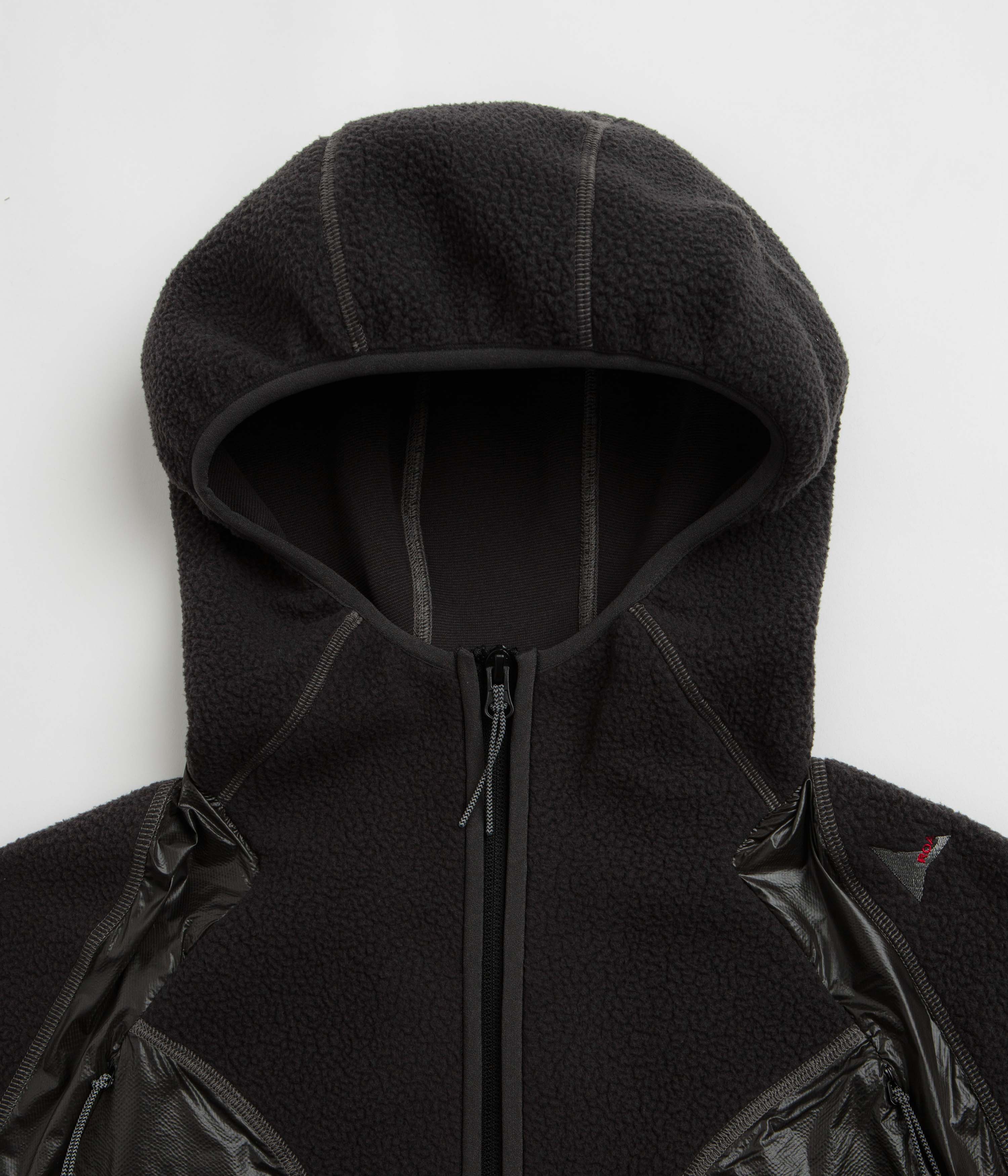ROA Ocular Polartec Thermal Pro Zip Up Hoodie - Black