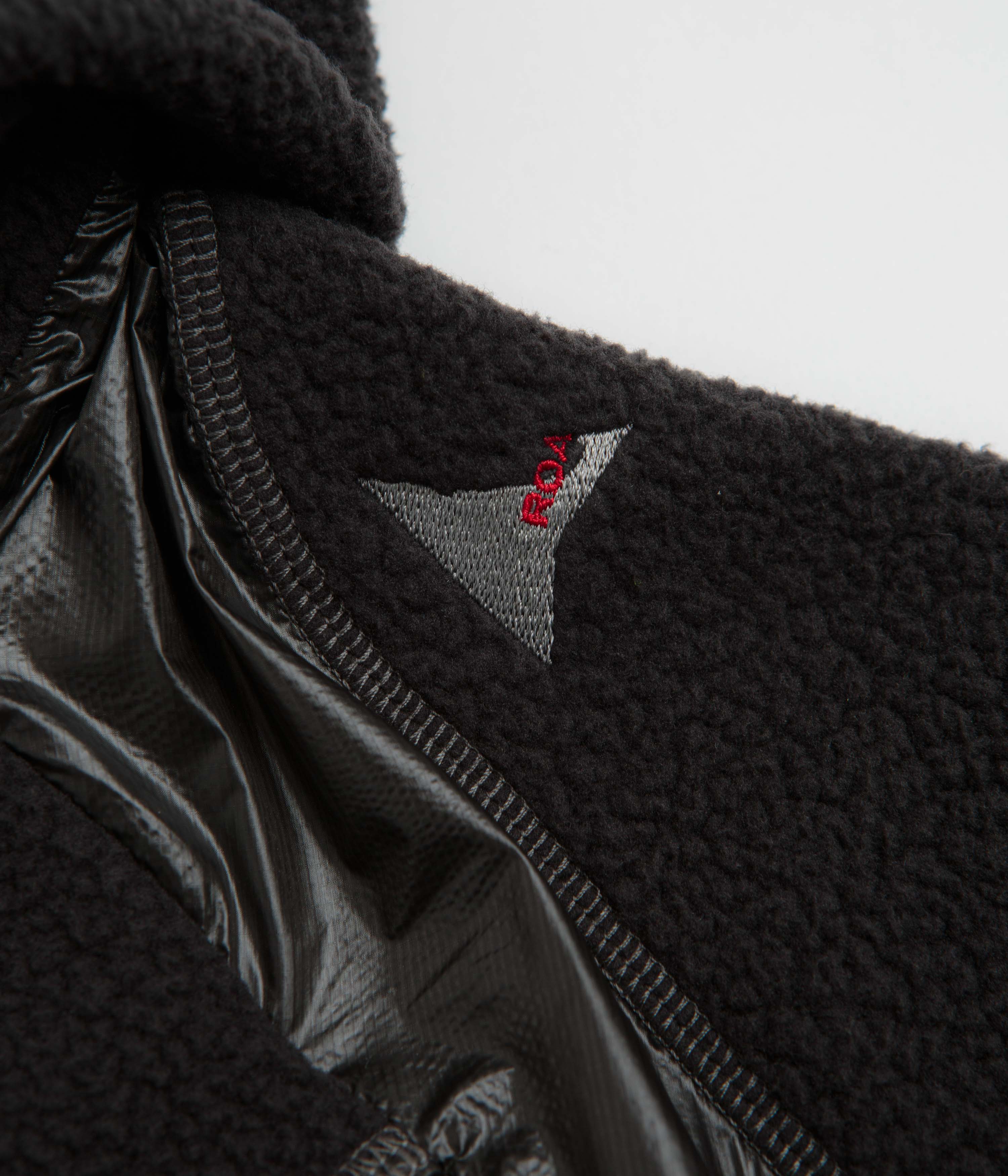 ROA Ocular Polartec Thermal Pro Zip Up Hoodie - Black