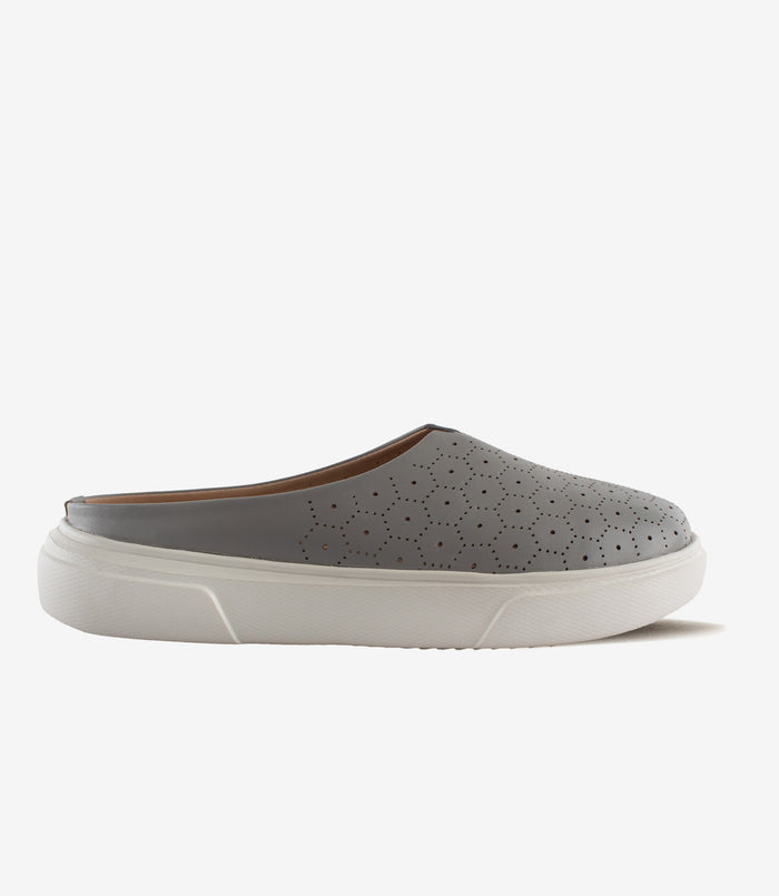 Sandra Grey – Grey Half Shoes for Women