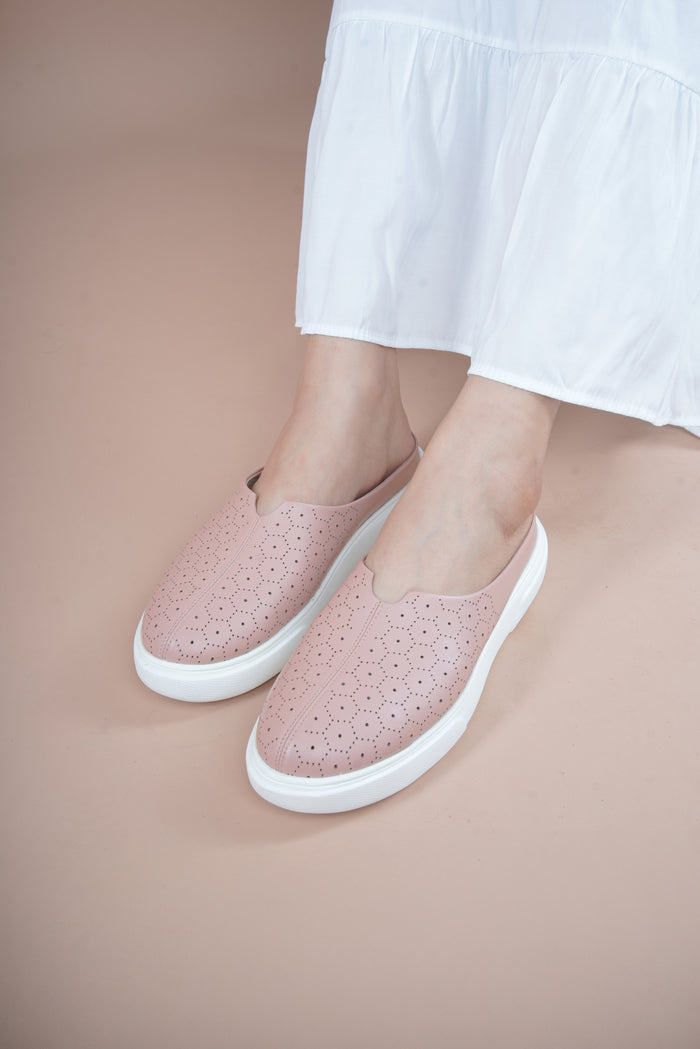 Sandra Pink – Half Shoes for Women