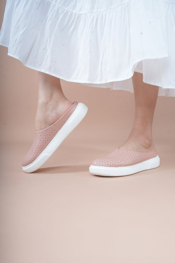 Sandra Pink – Half Shoes for Women