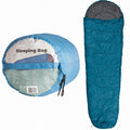 Schlafsack 220 x 80 cm – 250 g/m² Polyesterfüllung, Komforttemperatur bis 5°C
