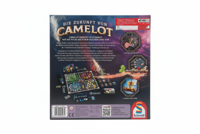 Schmidt Spiele – Die Zukunft von Camelot | Strategiespiel ab 10 Jahren | 2–5 Spieler