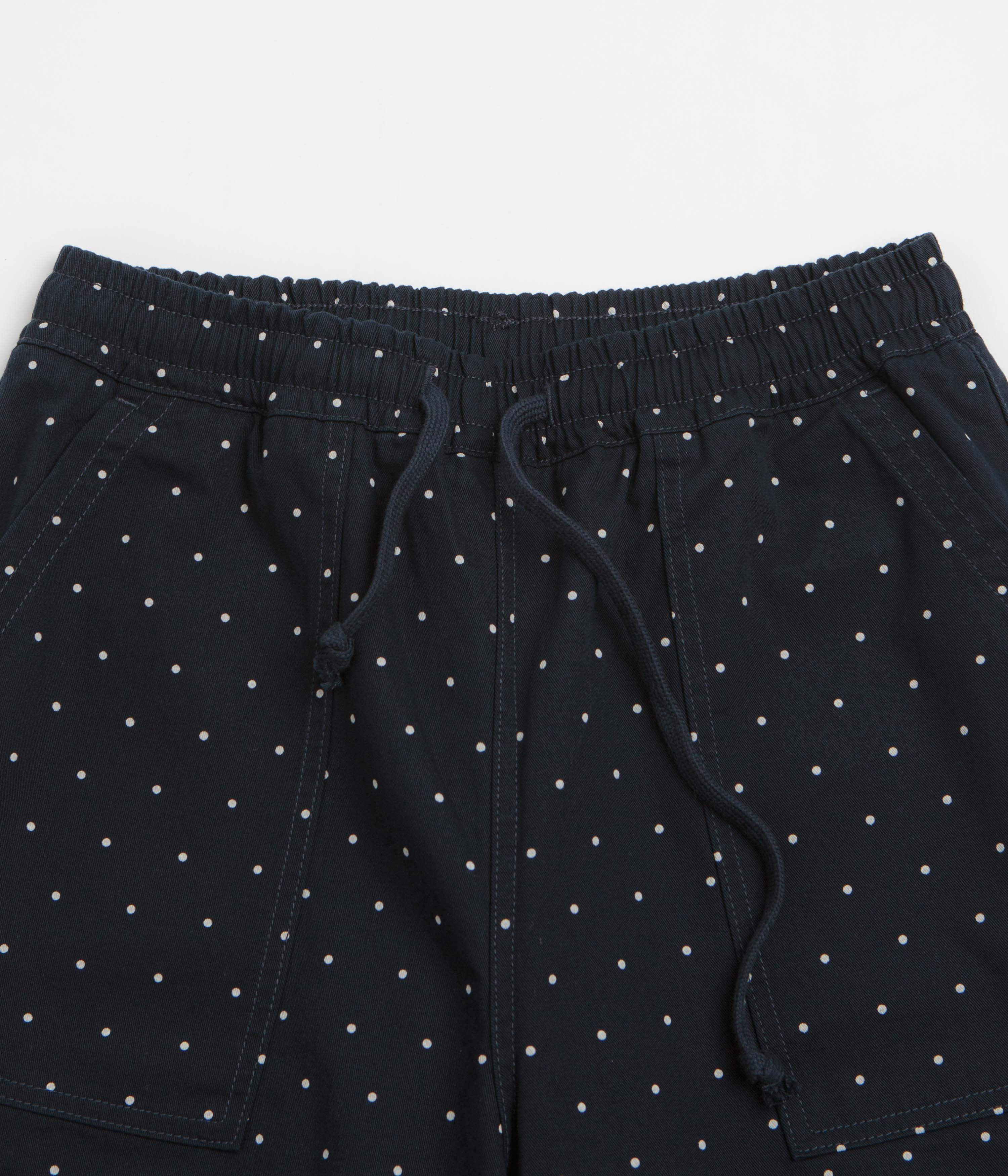 Service Works Polka Dot Chef Shorts - Navy