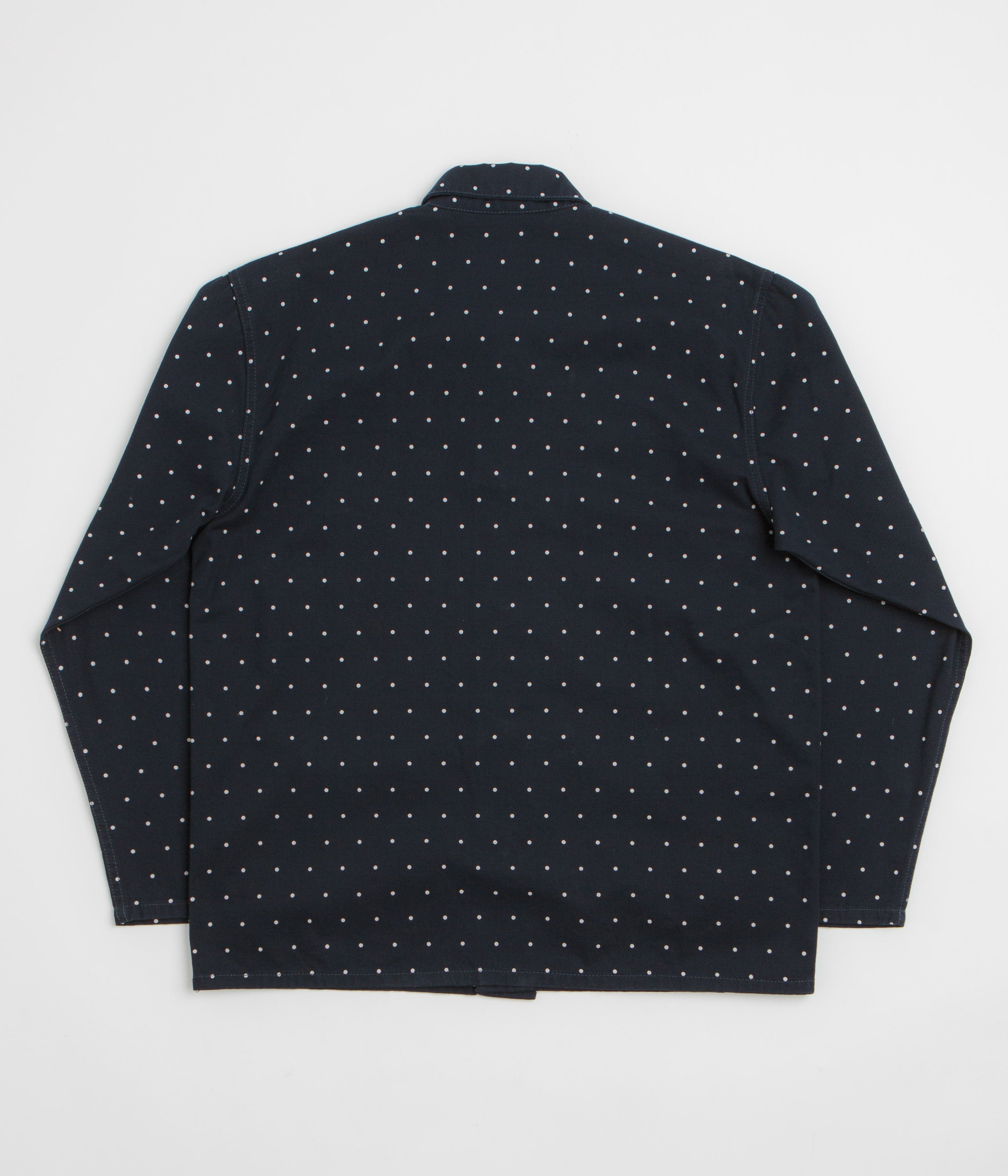 Service Works Polka Dot Chore Shirt - Navy