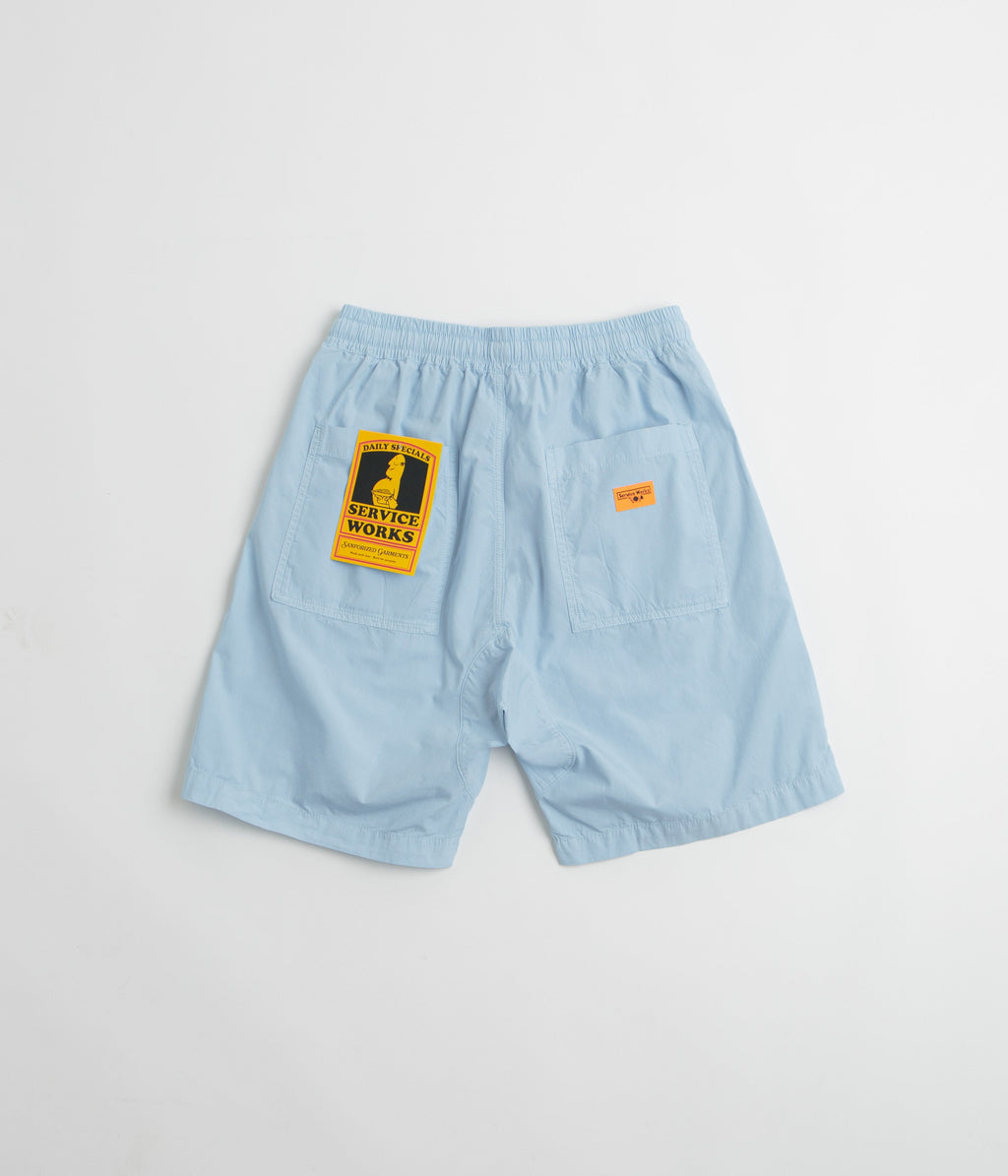 Service Works Poplin Chef Shorts - Powder