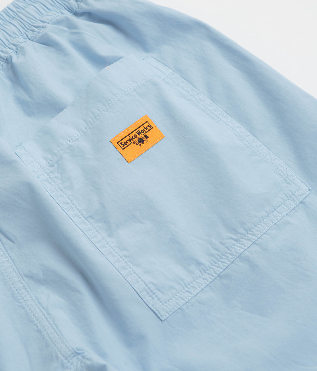 Service Works Poplin Chef Shorts - Powder